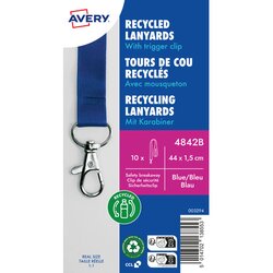 Avery Zweckform 4842B Lanyard 15x440mm bl 10St 