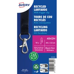 Avery Zweckform 4842N Lanyard 15x440mm sw 10St 