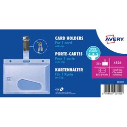 Avery Zweckform 4826 Kartenhalter 54x85mm 25St 