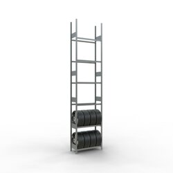 SCHULTE 20792 Reifenregal 450x100x40cm 