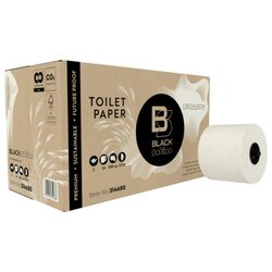 BlackSatino 314680 Toilettenpapier GreenGrow 2lg 100m 24St