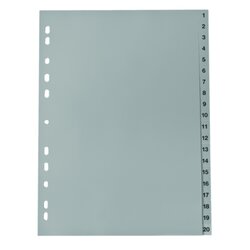 without brand 220 Register A4 20tlg 1-20 gr