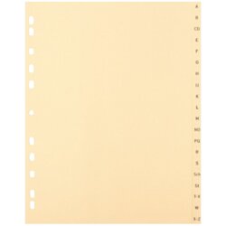 without brand 1116 Register A4 voll 20tlg A-Z ch 