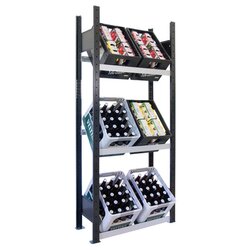 SCHULTE 37001-S Getränkekistenregal 180x75x30cm