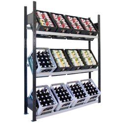 SCHULTE 37008-S Getränkekistenregal 180x130x30cm