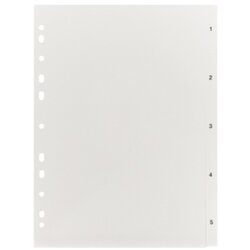 without brand 192 Register A4 5tlg 1-5 ws