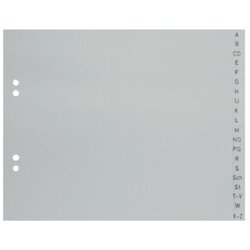 without brand 215 Register A4 halb 20tlg A-Z gr