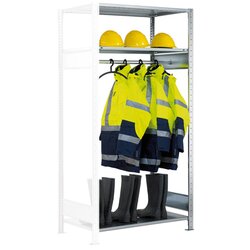 SCHULTE 14157 Anbau-Garderobenregal MULTIplus 200x130x60cm