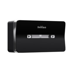 Satino by WEPA 333415 Toilettenpapierspender Jumbo Centerfeed sw