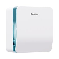Satino by WEPA 333404 Toilettenpapierspender Jumbo S ws