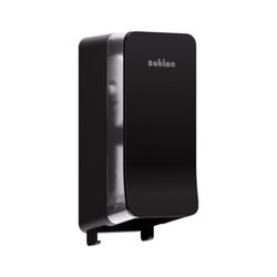 Satino by WEPA 333423 Toilettenpapierspender sw 