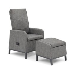BEST 555431 Relaxsessel-Set Riga +Hocker an