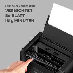 Fellowes® Aktenvernichter AutoMax™ 80M