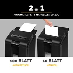 Fellowes® Aktenvernichter AutoMax™ 100M