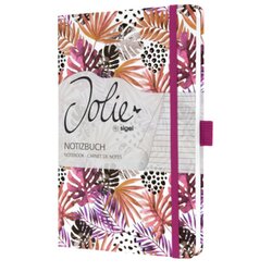 SIGEL JN355 Notizbuch Jolie  A5 lin Apricot Jungle Fever