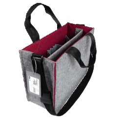 SIGEL BA426 Tasche Desk Sharing 36x28x15cm gr/drt