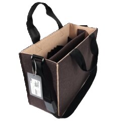 SIGEL BA422 Tasche Desk Sharing 36x28x15cm br/be