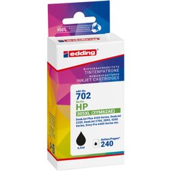 edding 18-702 Tintenpatrone wie HP 305XL 3YM62AE sw