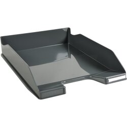 Exacompta 113207D Briefablage COMBO MIDI Office A4+ dunkelgrau