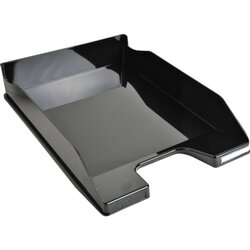 Exacompta 113214D Briefablage COMBO MIDI Office A4+ schwarz gl