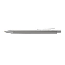 Faber-Castell 342020 Kugelschreiber Neo Slim Edelstahl glänzend