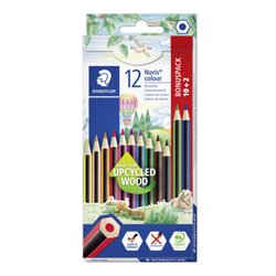 STAEDTLER® 185 C12P  Farbstift Noris colour sort 10+2St