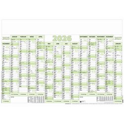 ZETTLER 919-0713 Plakatkalender 14M/1S gerollt 5St
