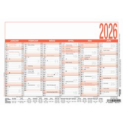 ZETTLER 904-0000 Arbeitstagekalender A5 