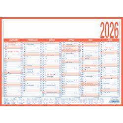 ZETTLER 908-1315 Tafelkalender 6M/1S 