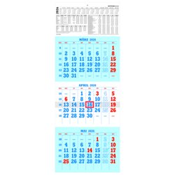 ZETTLER 952-0000 Wandkalender 3M/1S 