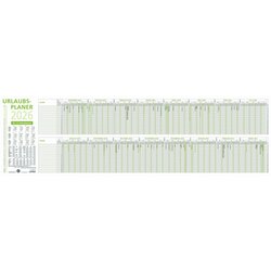 ZETTLER 992-0700 Urlaubsübersicht 25Personen 100x29,7cm