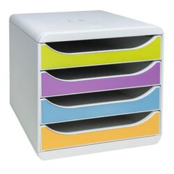Exacompta 310909D Schubladenbox BIG BOX Pop N'Co 4Schübe sort