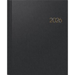 BRUNNEN 1076160906 Buchkalender 21x26cm 1W/2S Balacron