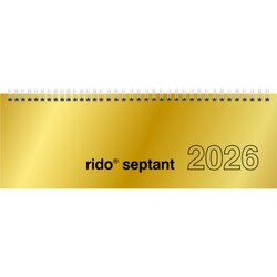 rido/idé 7036121916 Querkalender 30,5x10,5cm 1W/2S Wir