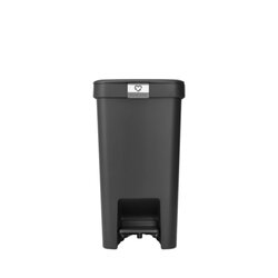 Brabantia 800306 StepUp Treteimer 16L dark grey 