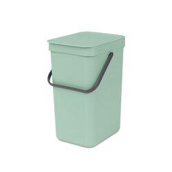 Brabantia 211829 Sort&Go Abfallbehälter 12L jade green
