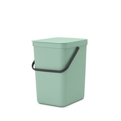 Brabantia 212765 Sort&Go Abfallbehälter 25L jade green