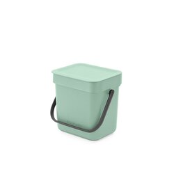 Brabantia 211683 Sort&Go Abfallbehälter 3L jade green