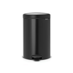 Brabantia 114106 NewIcon Treteimer 20L matt schwarz