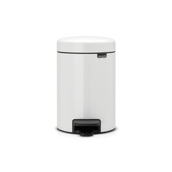 Brabantia 112126 NewIcon Treteimer 3L weiß 