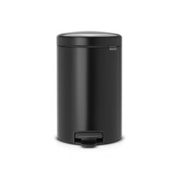 Brabantia 113741 NewIcon Treteimer 12L matt schwarz