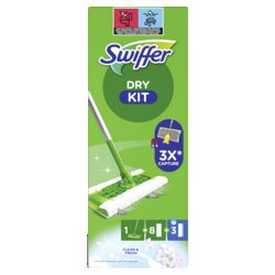 Swiffer 8700216656054 Bodenwischer Starterkit Dry+Wet
