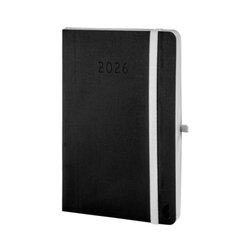 Chronoplan 50966 Timer 9,5x14cm 1W/2S Softcover sw