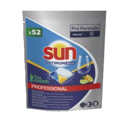 SUN 101109462 Spülmaschinentabs Professional Optimum All in 1 52St