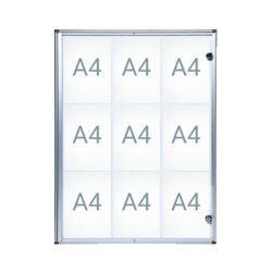 MAUL 6820908 Schaukasten MAULextraslim 9xA4