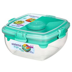 sistema 00021356 Frischhaltebox Salad TO GO 1,1l sort