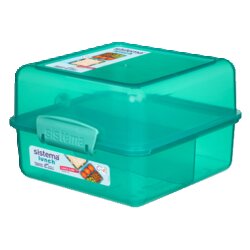 sistema 00031735 Lunchbox Lunch Cube 1,4l sort 