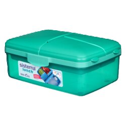 sistema 00003965 Lunchbox Quaddie 1,5l sort 