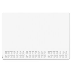 SIGEL Schreibunterlage Dotted mit Kalender 3 Jahre