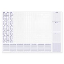 SIGEL Schreibunterlage Lilac mit Kalender 3 Jahre